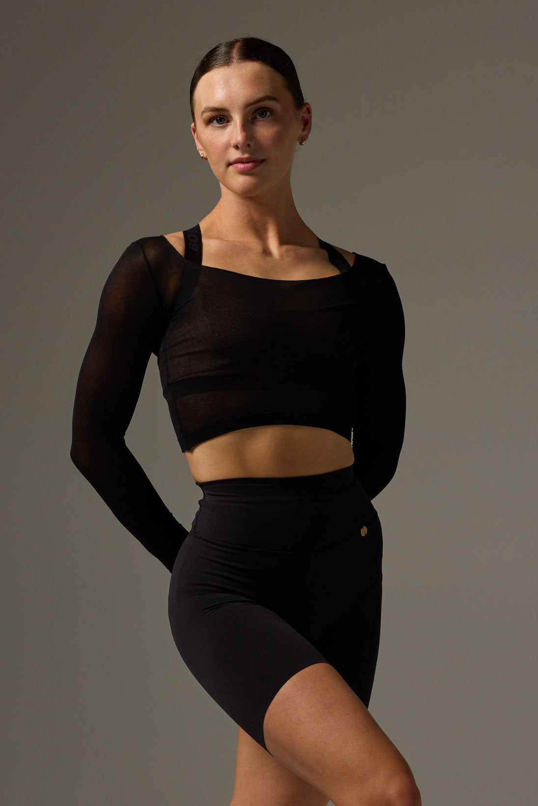 バレエ Bodile BODY GLOSS CROP XS/S JELLY BEAN BODY GLOSS CROP – BODILE