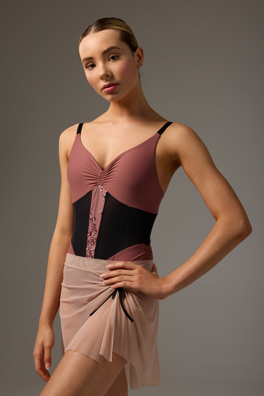 Bodile YASMINA SHIMMER レオタード XS/S YASMINA LEOTARD | SHIMMER – BODILE