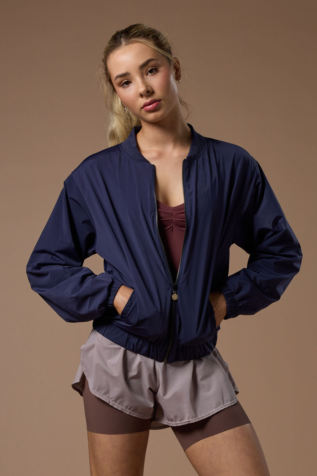 KHLOE SAUNA BOMBER JACKET ELITE – BODILE - Main Image