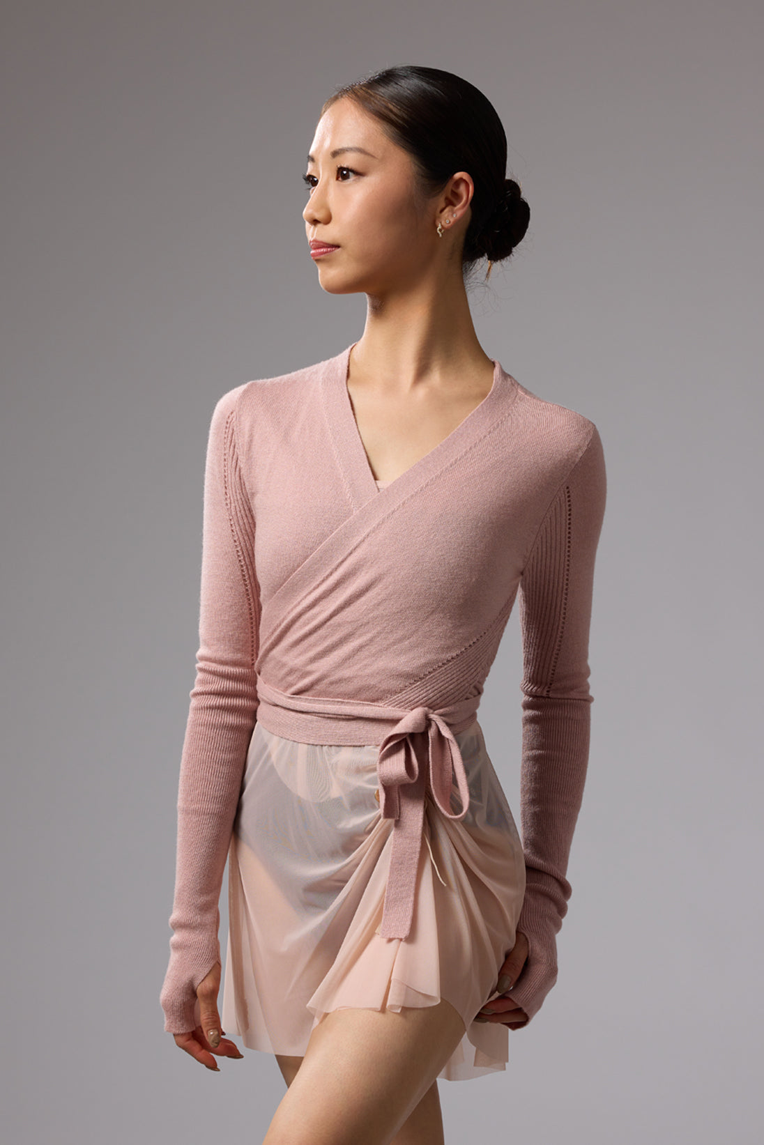 ballet wrap top