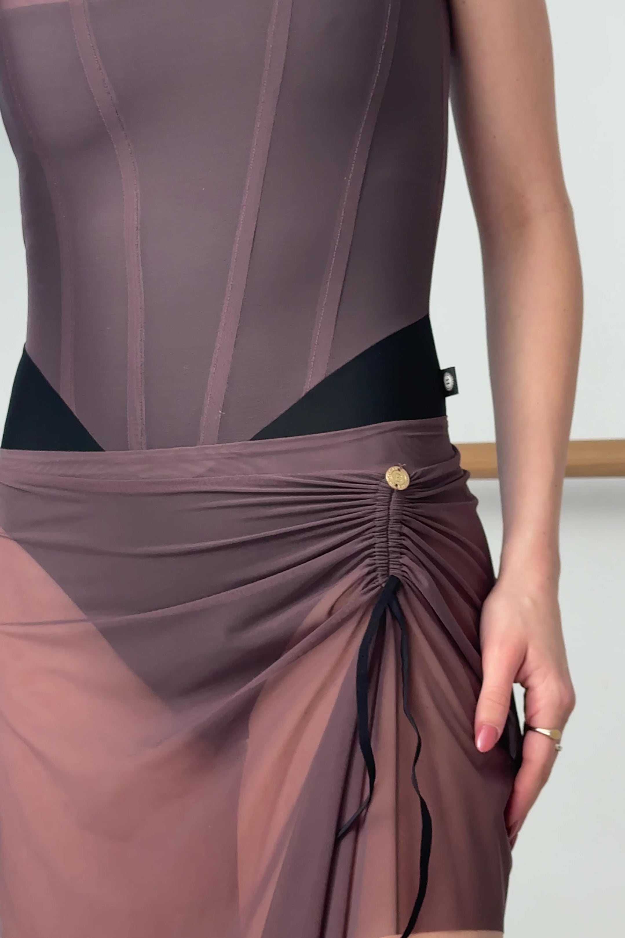 専用Mika mesh skirt Nougat MIKA MESH SKIRT | SIGNATURE – BODILE