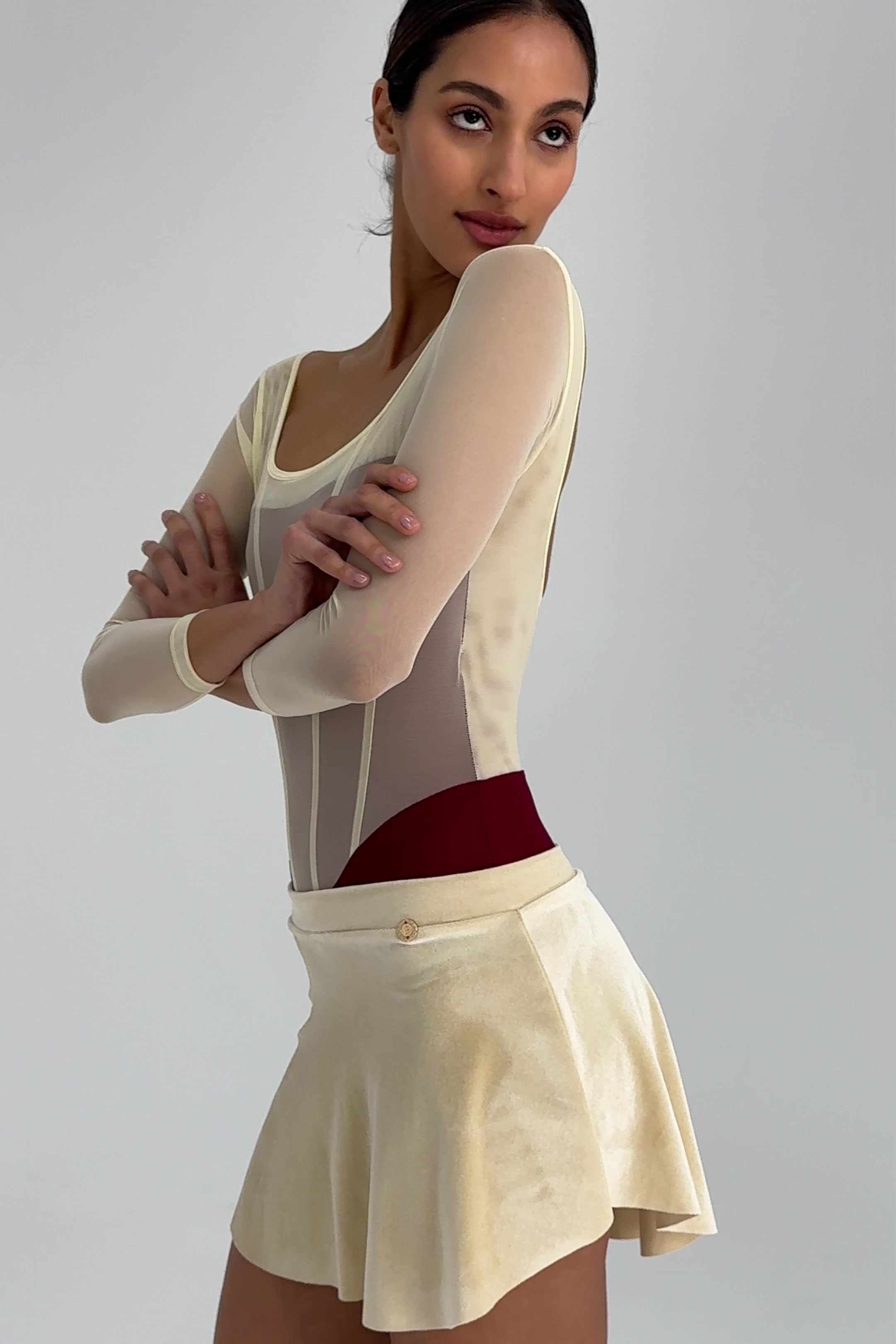 ZARA VELVET SKIRT – BODILE
