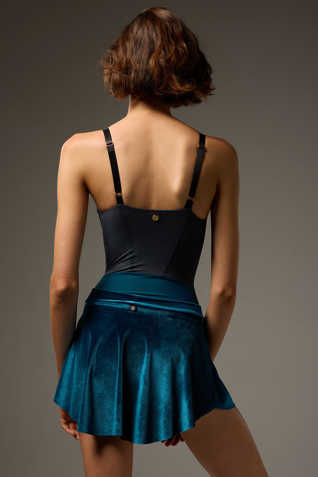 ecmile エクミール VELVET BEADS SKIRT 4d070cd88ad44cf9a4308ce6e0556d